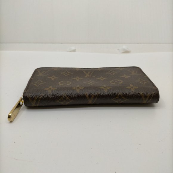 100% Authentic Louis Vuitton Zippy Wallet Browns Monogram - Picture 4 of 10